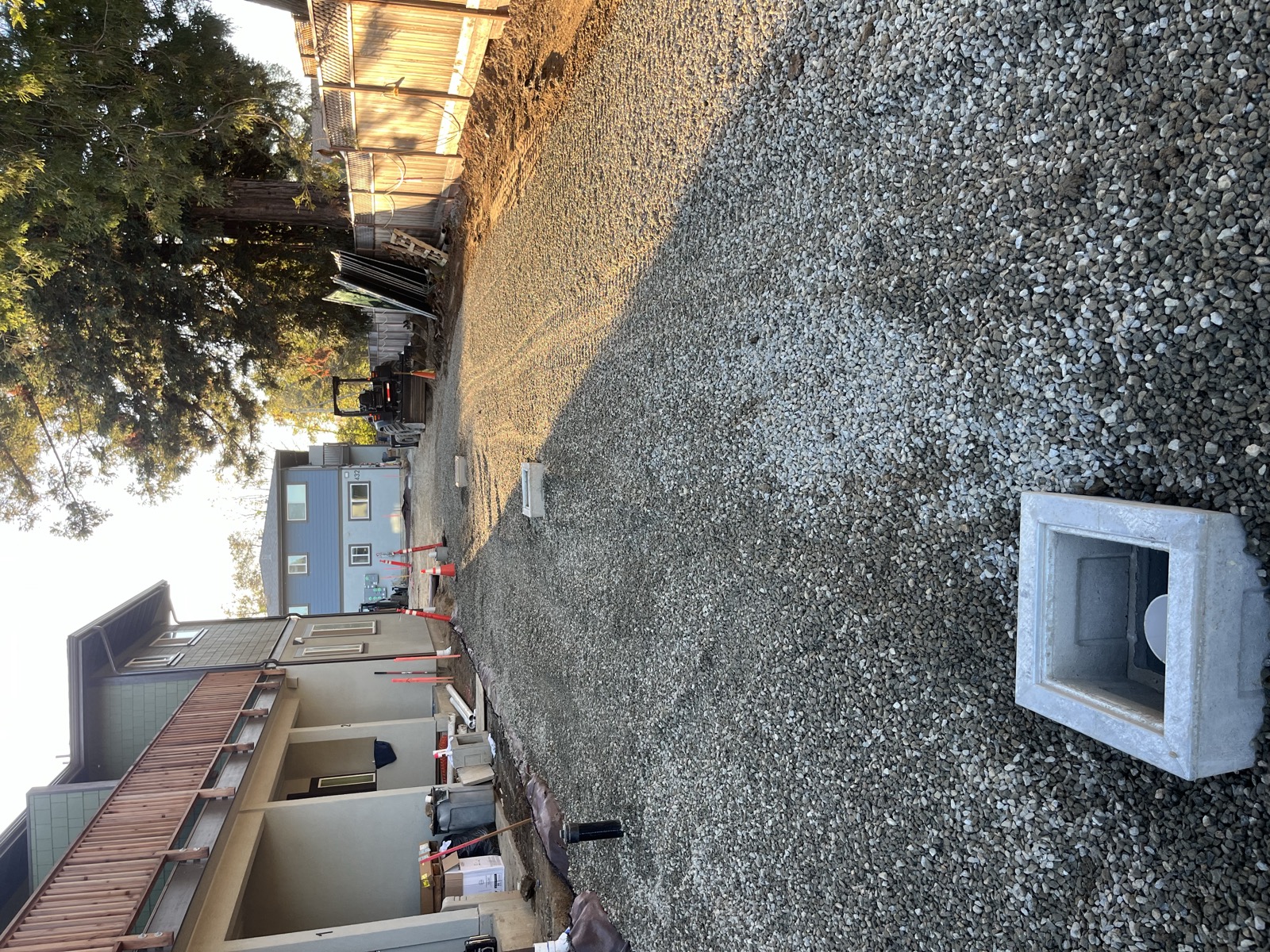 Formwork and concrete preparation