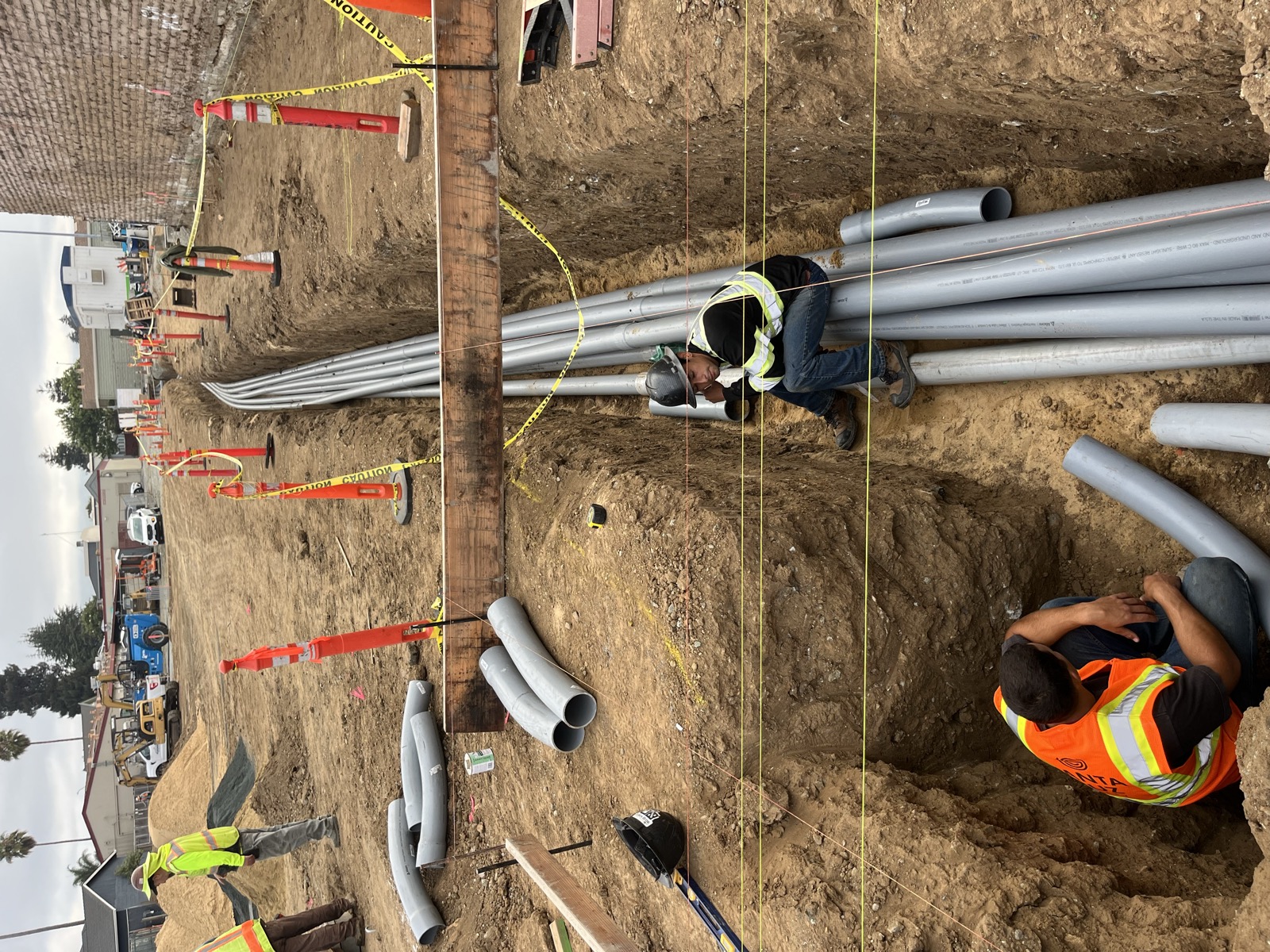 Foundation excavation and prep